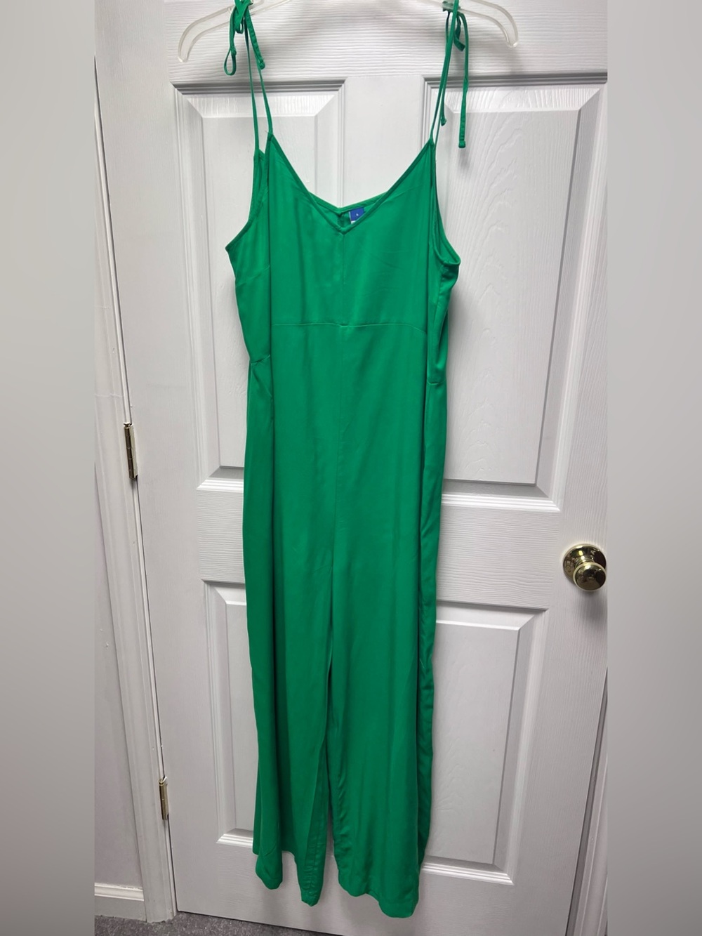 Old Navy Green Tie-Strap Jumpsuit large - Picture 2 of 4